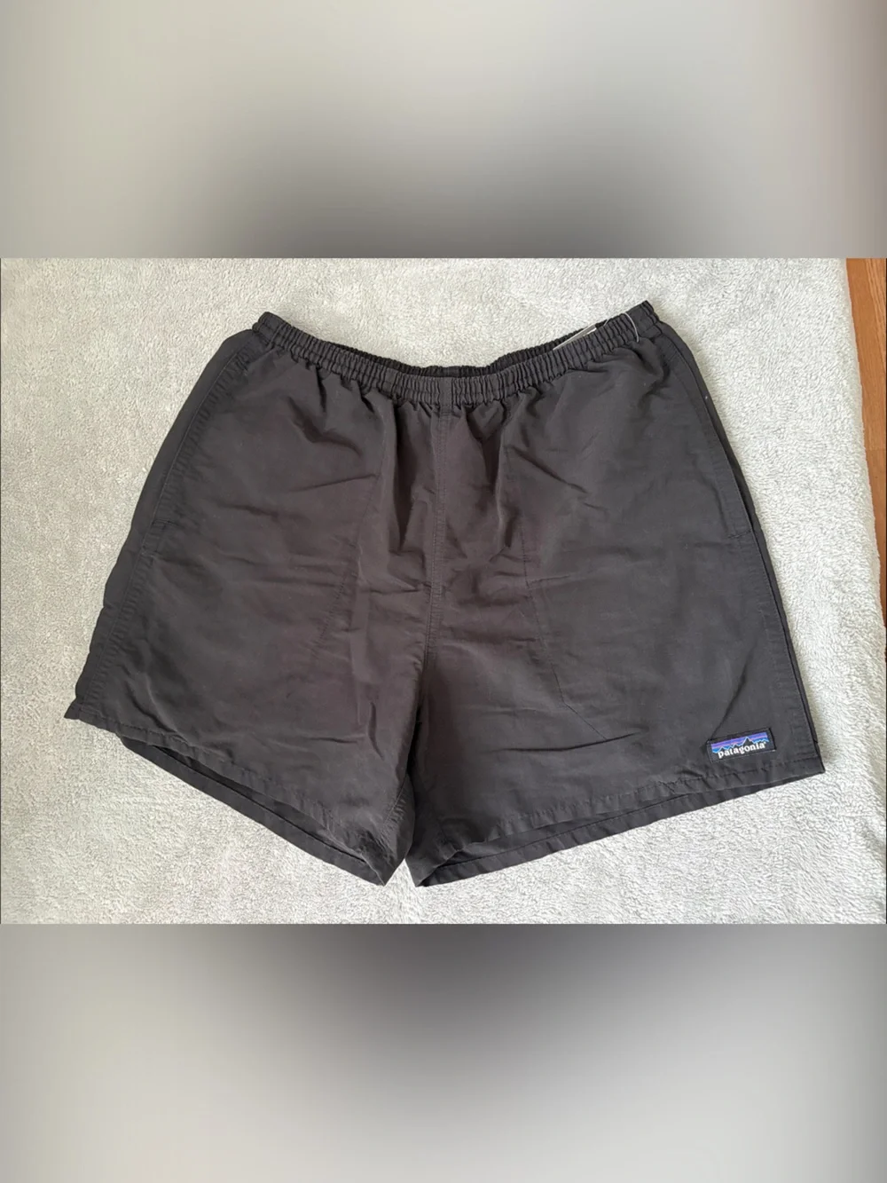 Patagonia Black Men’s 5” baggies shorts